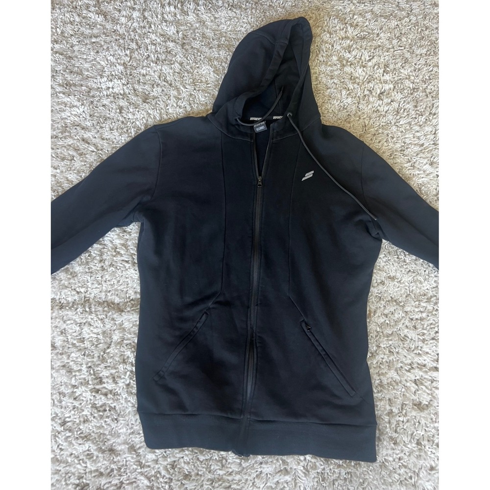 DOYOUEVEN Official Wear Mens XL Black Full Zip Hoodie Athletic Gym Jacket